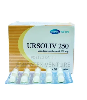 Ursoliv 250mg (Ursodeoxycholic Acid) X50