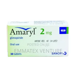 Amaryl 2mg (Glimepiride) Tabs X30