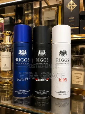 Riggs Body Spray Perfume and Deadorant