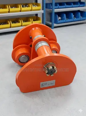 5Ton Heavy-Duty Orange Hoist Trolley