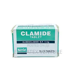 Clamide Tablet 5mg (Glibenclamide) X100