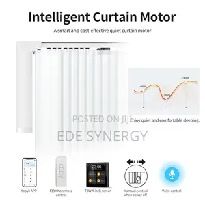 Electric Curtain Super Quiet Wireless Zigbee Wifi Motor Curtain