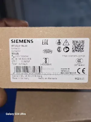 3rt2023-1al20 | Siemens CONTACTOR, AC-3 9A, 4 KW / 400 V, 230Vac Coil