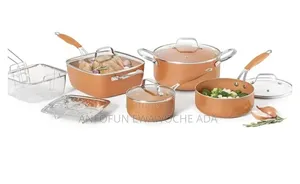 10-Piece Starfrit EcoCopper Cookware Set