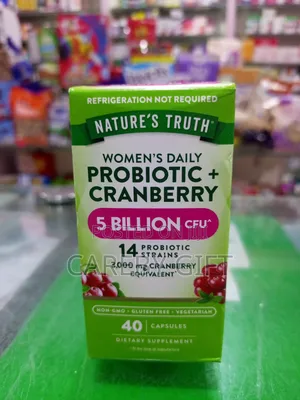 Nature's Truth Probiotics Plus Cranberry