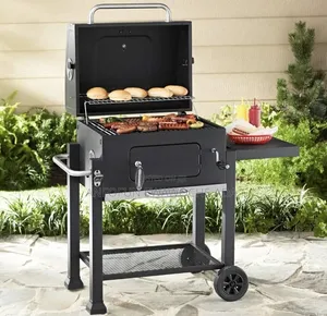 Expert Grill Freestanding Outdoor Charcoal BBQ Grill – 24-Inch (61cm)