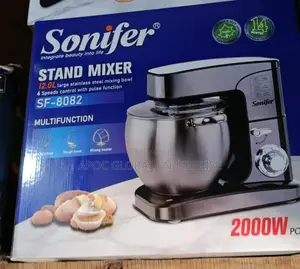 Sonifer SF-8082 Large 12l Heavy Duty Food Stand Mixer