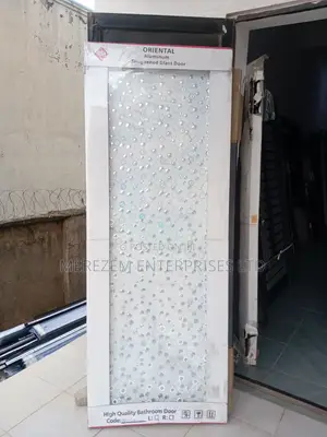 Strong Aluminum Toilet Door