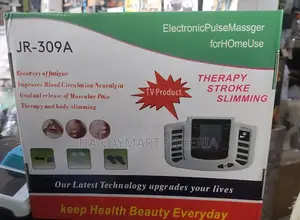 Unisex Electronic Pulse Massager Therapy Stroke Slimming 22% OFF