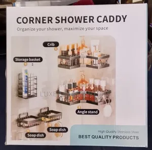 Bathroom Corner Rack