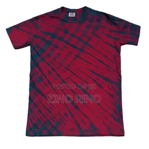 Crimson Storm Tie-Dye T-Shirt