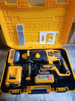 Ingco Cordless Hammer Drill 20volts 4.0ah 26mm