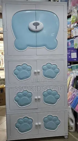 Mothercare Premium Plastic Baby Wardrobe Storage Cabinet