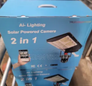 Triple Lens Solar Street Light With Camera