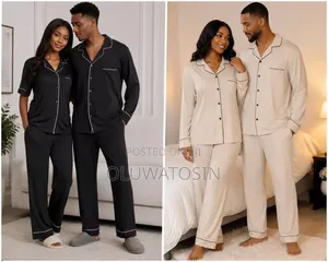 Unisex Soft Cotton Sleepwear Pajama Set – Comfortable Nightwear