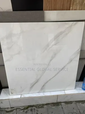 Statuario Soft Grey Marble-Effect Polished Tile 90*90 Spanish