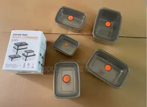 5 In1 Stainless Steel Microwave Bowl
