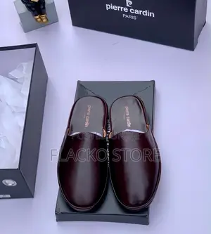 Original Pierre Cardin Leather Mules
