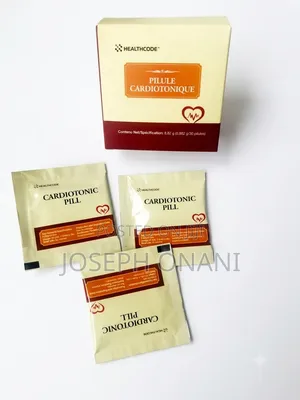 Cardiotonic Pill for Heart Support and P Healthy Blood Circulation