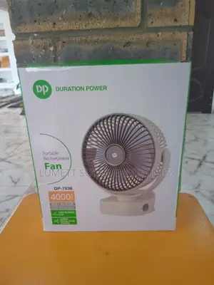 DP Portable Rechargeable Fan DP-7638 Suppliers Abuja