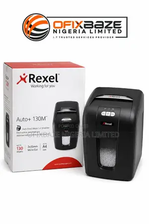 Rexel Auto+ 130M Micro Cut Paper Shredder