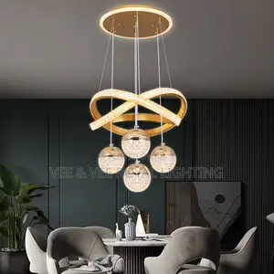 Luxury Infinity Crystal Chandelier - For Living Room, Bedroom, Hotels
