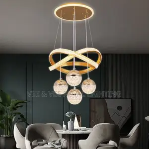 Luxury Infinity Crystal Chandelier - For Living Room, Bedroom, Hotels