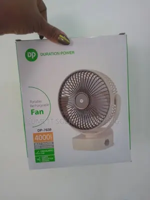 DP Rechargeable Table Cooling Fan DP-7638 Dealer Lagos