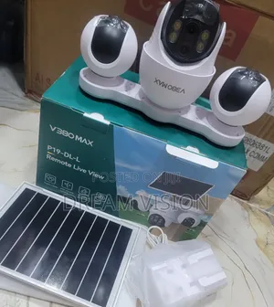 Intelligent Triple Lens Solar Smart Camera