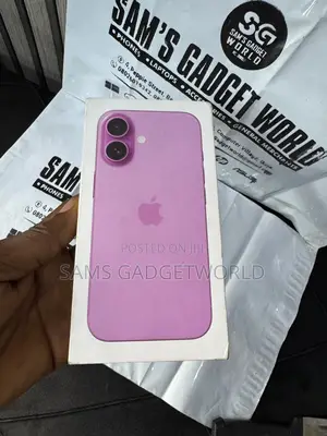 New Apple iPhone 16 128 GB Pink