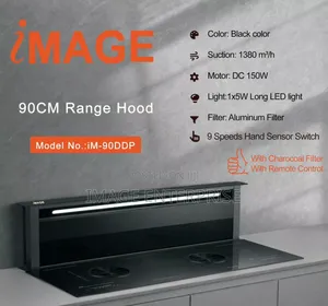 IMAGE 90cm Downdraft Range Hood | Heat Extractor