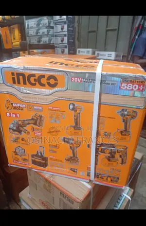 Ingco Battery 5 In1 Combo Machines "