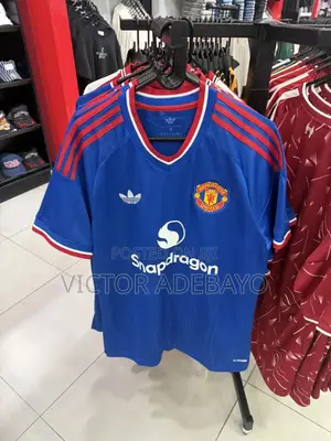 New Manchester United Away Blue Jersey