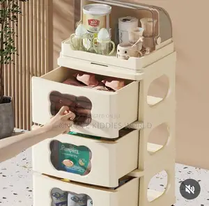 Baby Cabinet With Removable Bottle Storage
