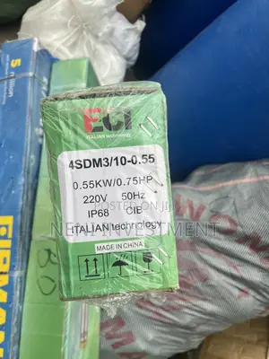 0.75hp ECI Horsepower Submersible Water Pump