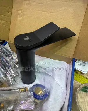 Black Basin Mixer Tap