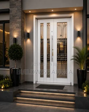 Luxury Full Glass Entrance Door 1.2 X 2.1m