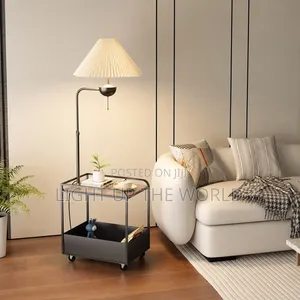 Standing Lamp With a Reading Desk