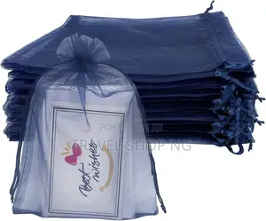 Drawstring Organza Bag| Elegant for Packaging and Gifting.