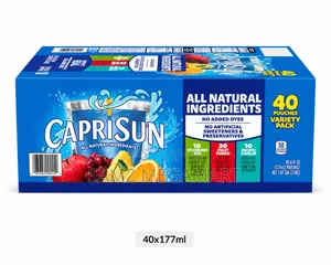 Capri Sun All Natural Variety Pack Juice Drink 40x177ml