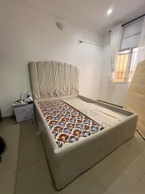 5 by 6 Bed Frame With Bedside Table