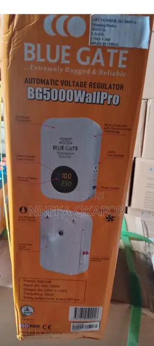 Blue Gate 5KVA Wall Mount Stabilizer