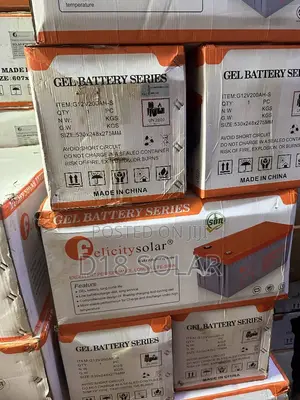 Felicity Gel Batteries 200ah