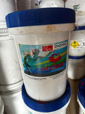 Bucket of Dodhia Hi-Clear Calcium Hypochlorite