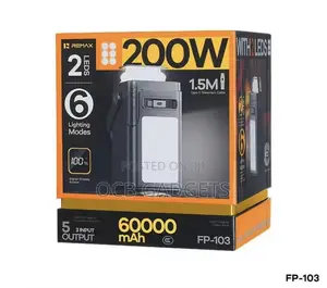 Remax 60000mah FP-103 (200w)powerbank