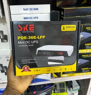 Ske 20000mah 36w Poe-36e-LFP Mini Dc Ups