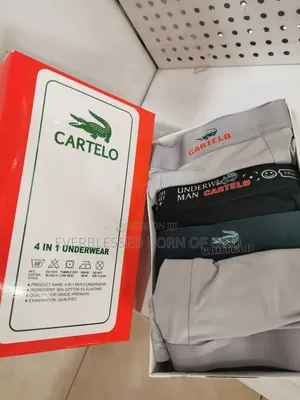 Premium CARTELO 4-in-1 Men's Underwear Box Set_ultra- Comfortable
