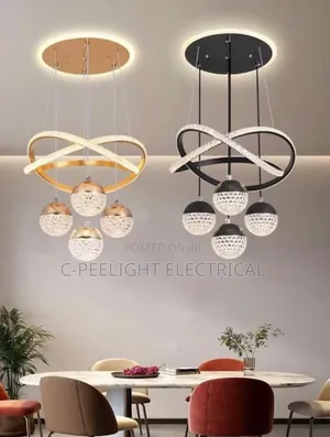 LED Luxury Chandelier – Elevate Your Space.
