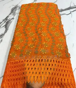 Beautiful Appliqué Voil Lace