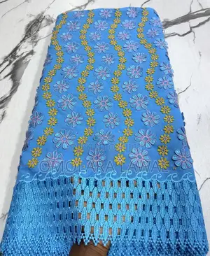 Beautiful Appliqué Voil Lace